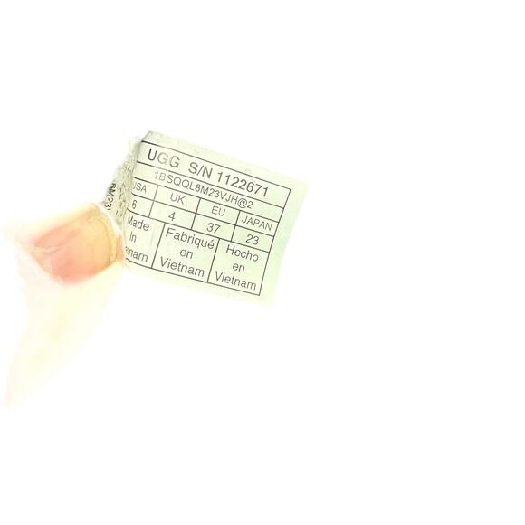 UGG Classic Mini Boots sz 6 Bow Tie Back Shearling Suede NEW #M146 - Picture 7 of 8